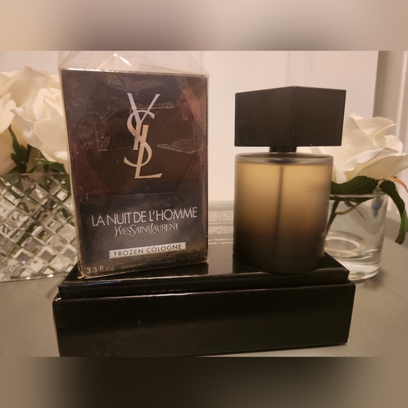 La Nuit De L'Homme Frozen Eau De Cologne by YSL / Yves Saint Laurent 100ml/3.3oz - Picture 16 of 16